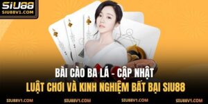 Bài Cào Ba Lá – Cập Nhật Luật Chơi Và Kinh Nghiệm Bất Bại SIU88 1 Bài cào ba lá