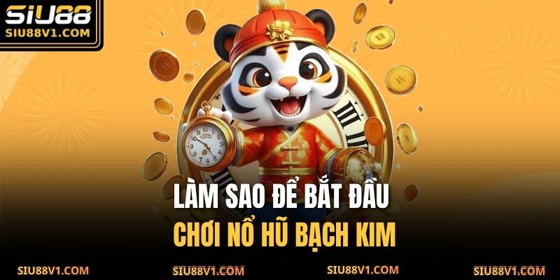 Làm sao để bắt đầu chơi nổ hũ bạch kim